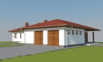 Projekt domu jednorodzinnego w okolicach Rawy Mazowieckiej